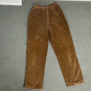 Wide wale corduroy vintage Ralph Lauren pants